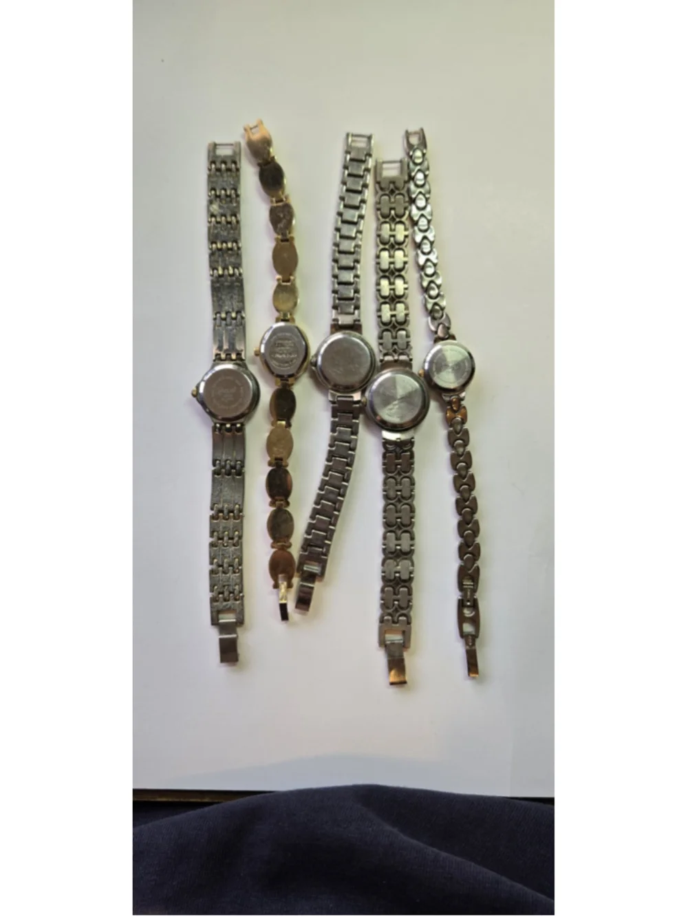 Five Vintage Women's Watches All Different Kinds For Parts Or Repair